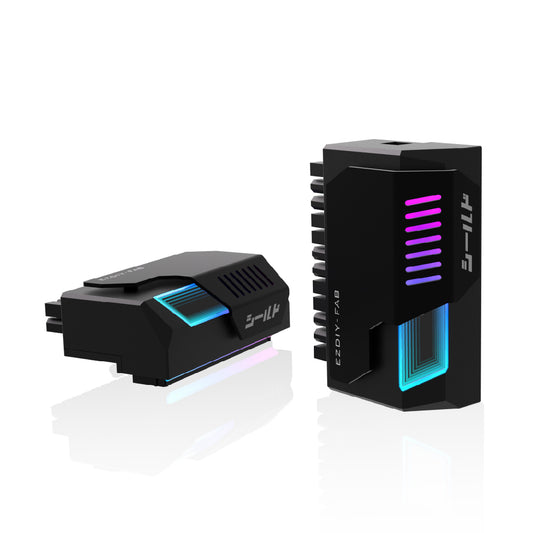 SHIELD 24-pin 90 Degree Angle Adapter with Infinity Mirror