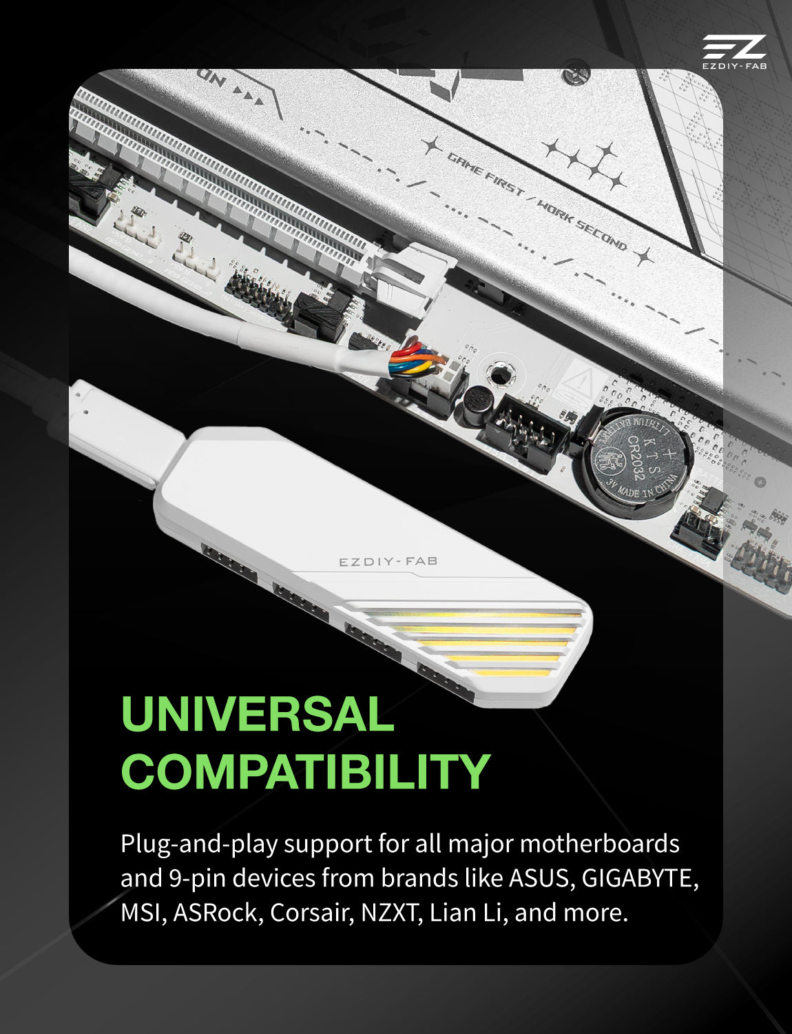 MH01 Internal USB2.0 9-Pin Hub