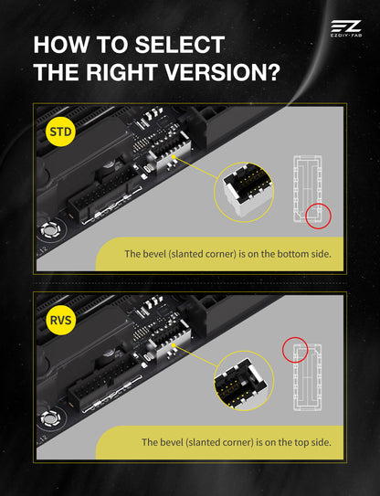 MA01 Type-E 90 Degree L-Shape Adapter-RVS