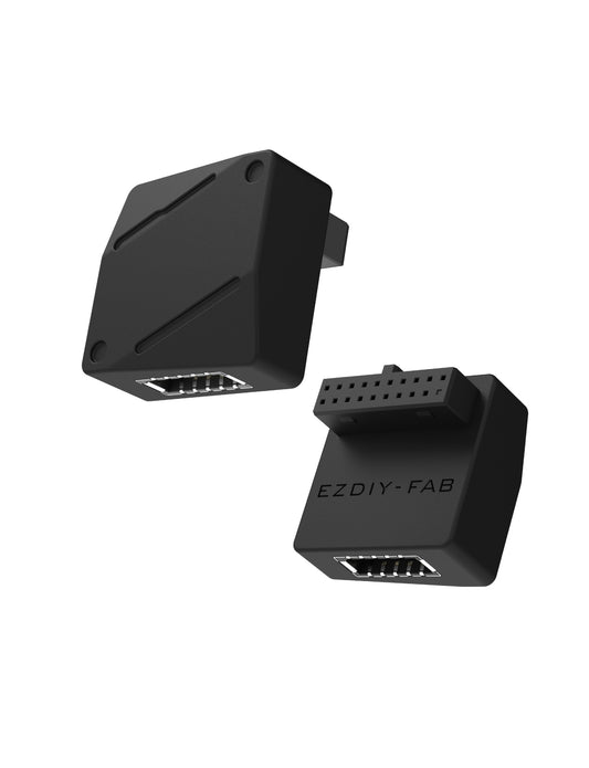 MA03 USB 3.2 Gen 1/USB 3.0 Front Panel Header 19-Pin to Type-E L-Shape Adapter