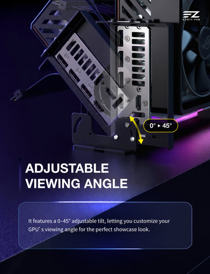 AH18 PCIe 5.0 ARGB Multi-Angle Vertical GPU Mount