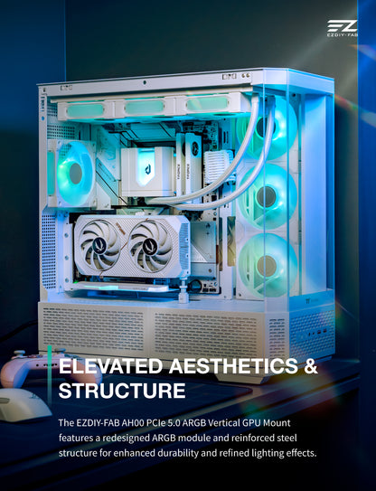 AH00 PCIE 5.0 Vertical GPU Mount