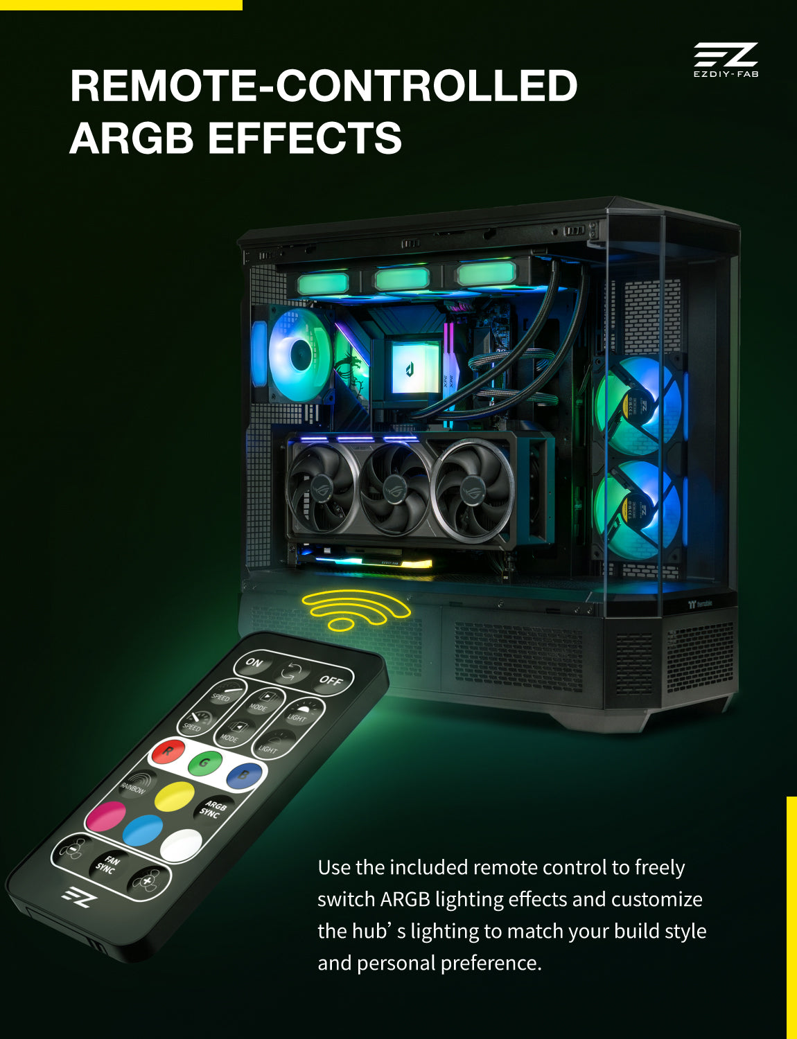 FH01 ARGB PWM Fan Hub