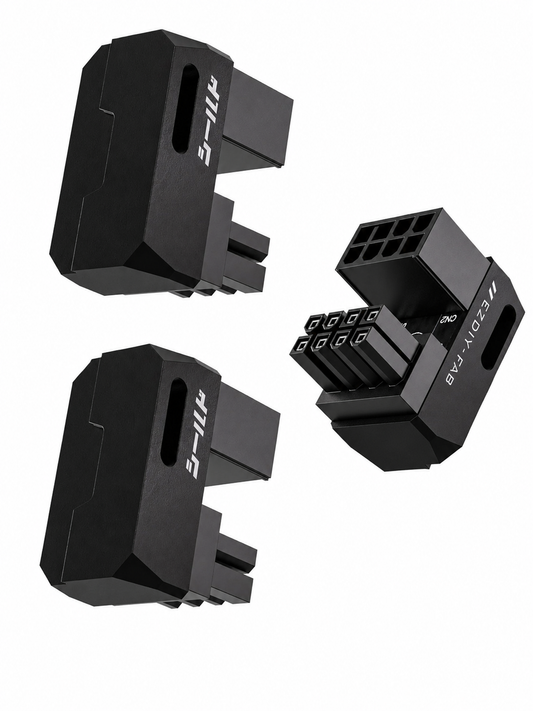 SHIELD GPU 8 Pin U Turn 180° ADAPTER- 3 IN PACK