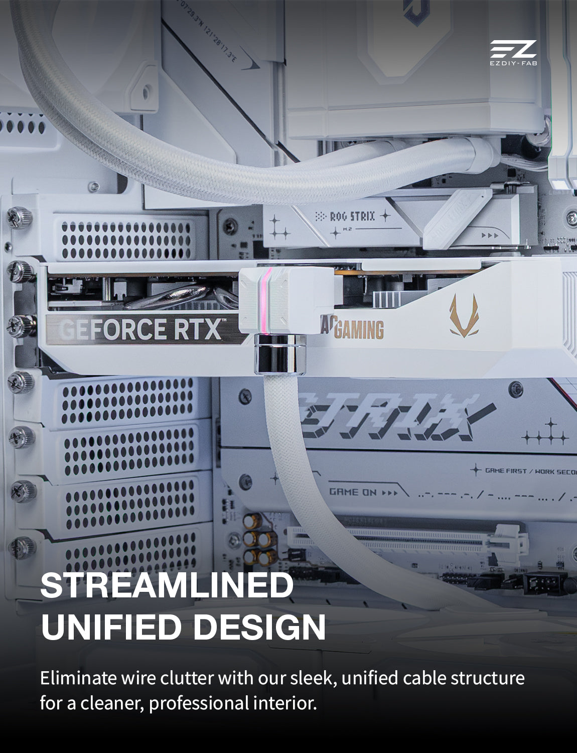 UNIFAS ARGB PCIe 8-Pin PC-Netzteil-Verlängerungskabel