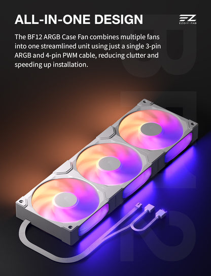 BF12 360mm All-in-One ARGB PWM Case Fan