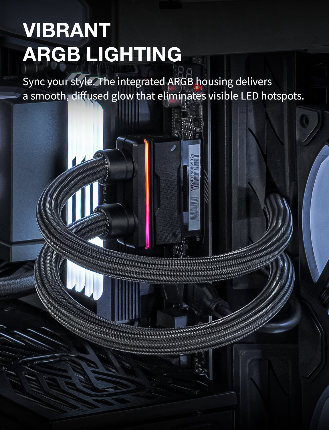 UNIFAS ARGB 24Pin PC-Netzteil-Verlängerungskabel
