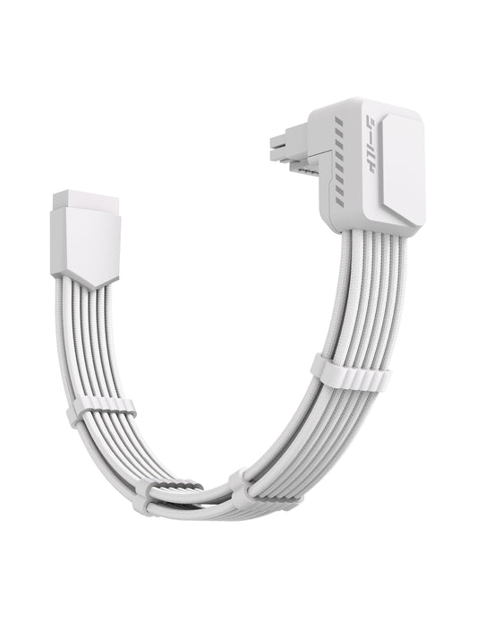 Shield PCIe 5.1 GPU Cable with 90° 12V-2x6 Adapter