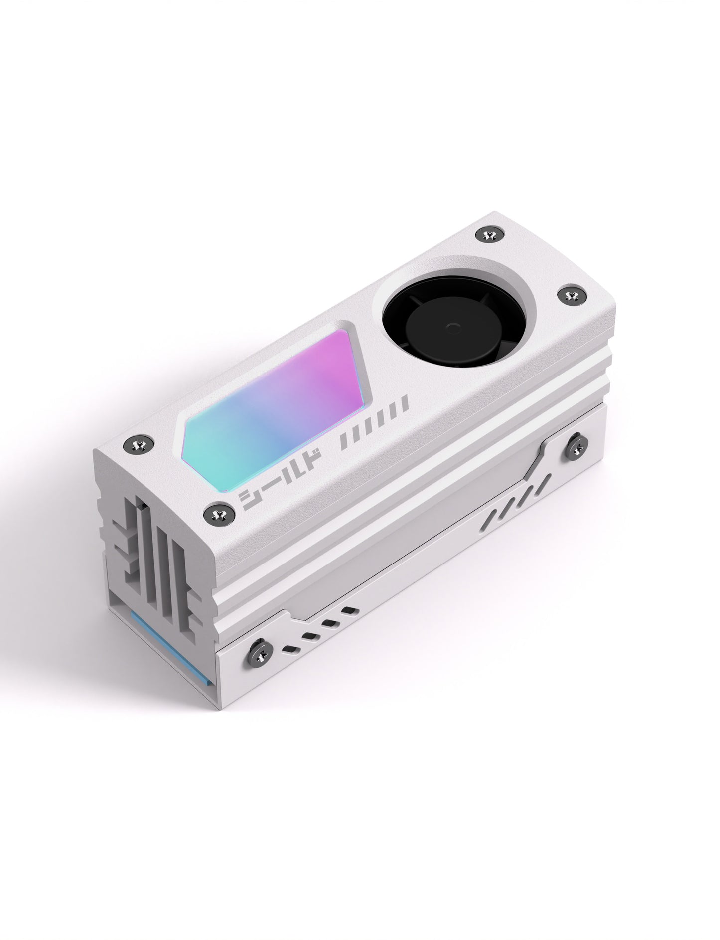 SHIELD NVME M.2 HEATSINK WITH COOLING FAN