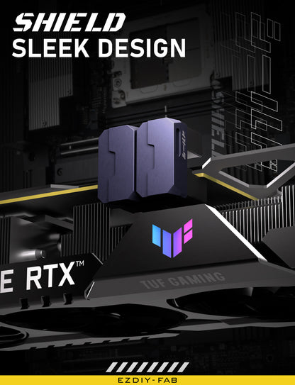 SHIELD GPU 8 Pin 180° Adapter (2 Stück)