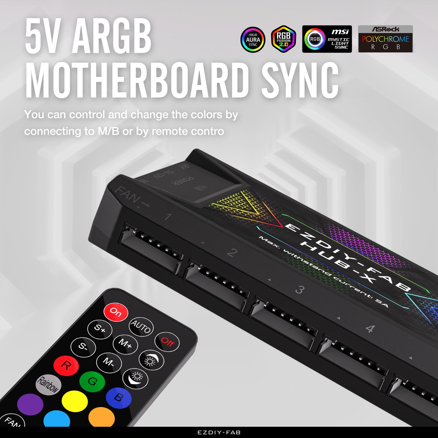 ARGB 6-PIN LÜFTER-HUB-X