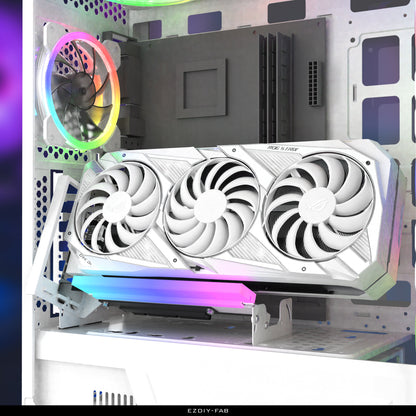 PCIE 4.0 Multi-Angle GPU MOUNT WITH ARGB MODULE