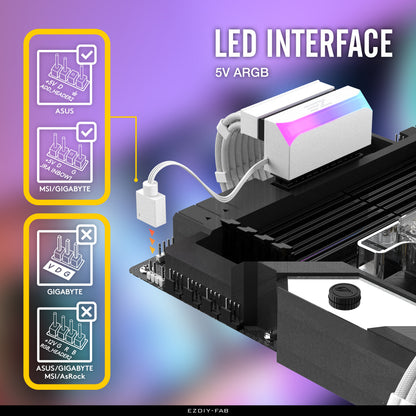 ARGB 24-pin 90 Degree Power Connector