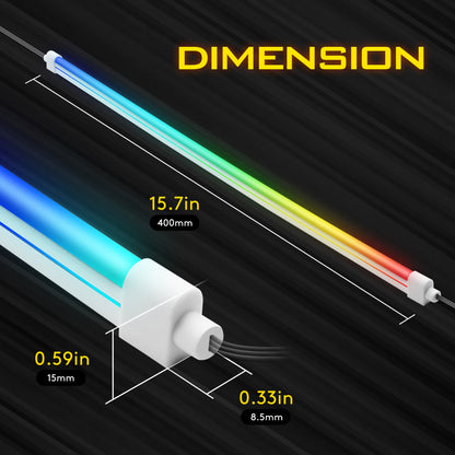 Premium PC ARGB Lighting Strip and Mounting Clip