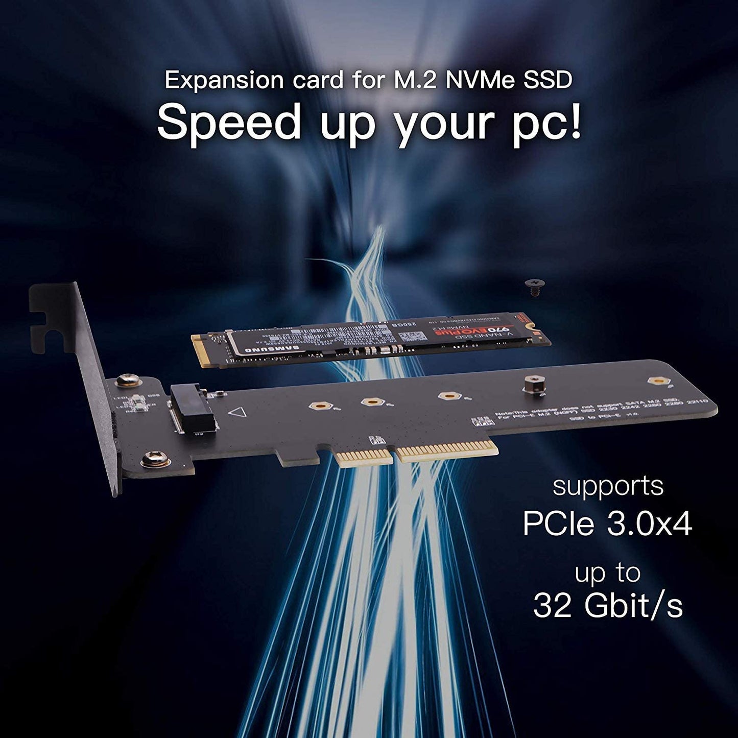 PCIe 4.0 x4 M.2-Adapter