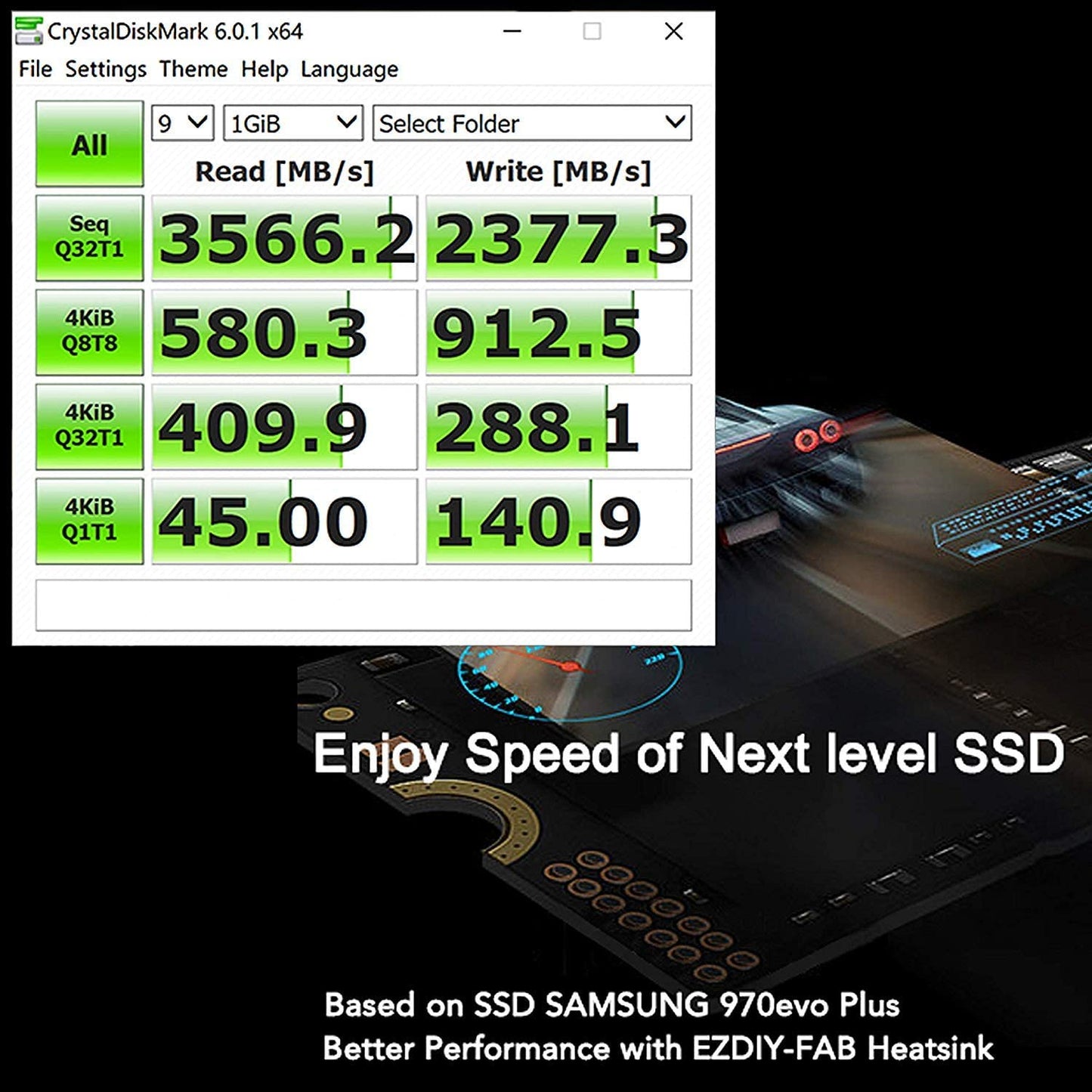 PCIe 4.0 x4 M.2-Adapter