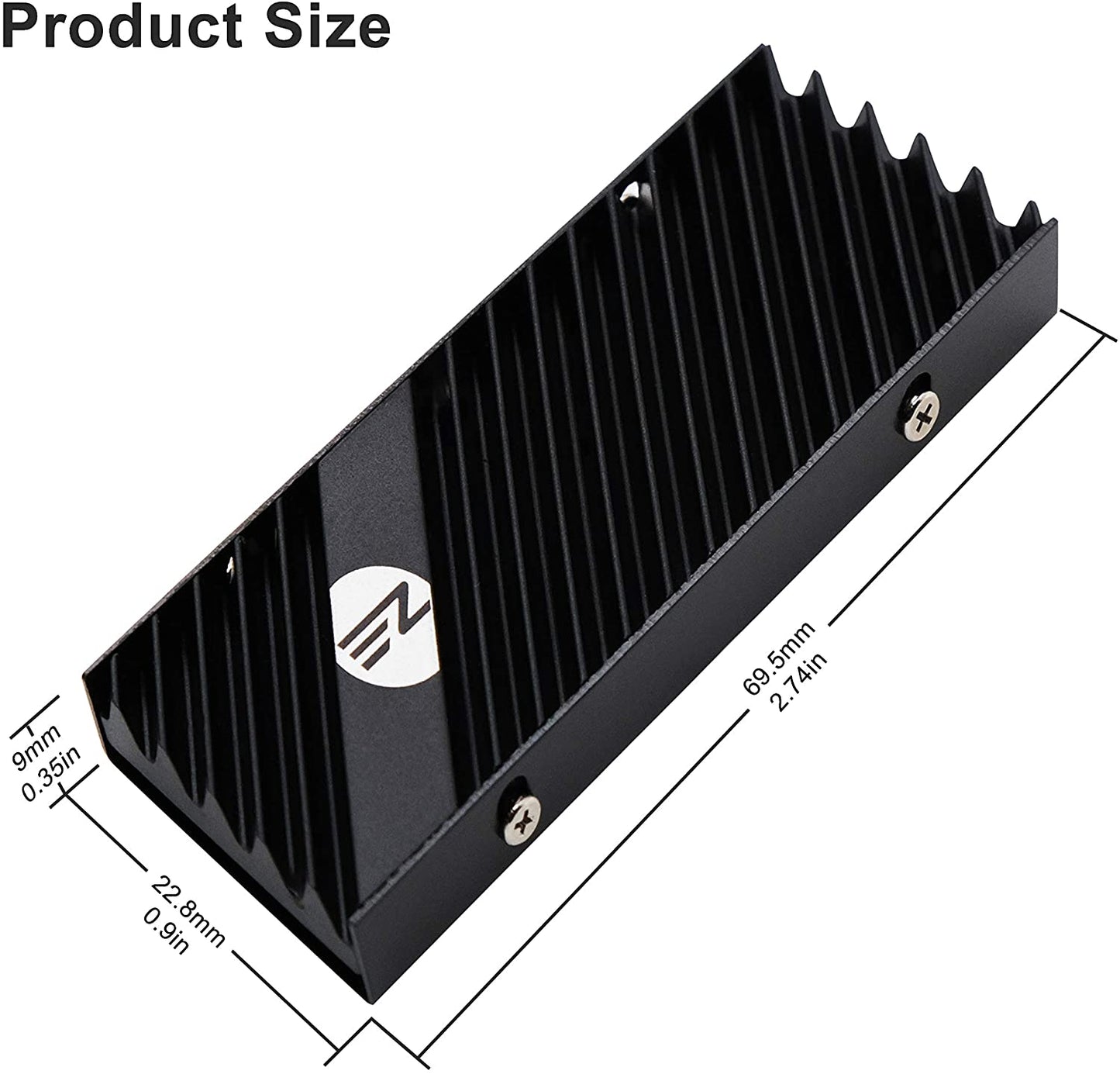 High Performance M.2 SSD Heatsink