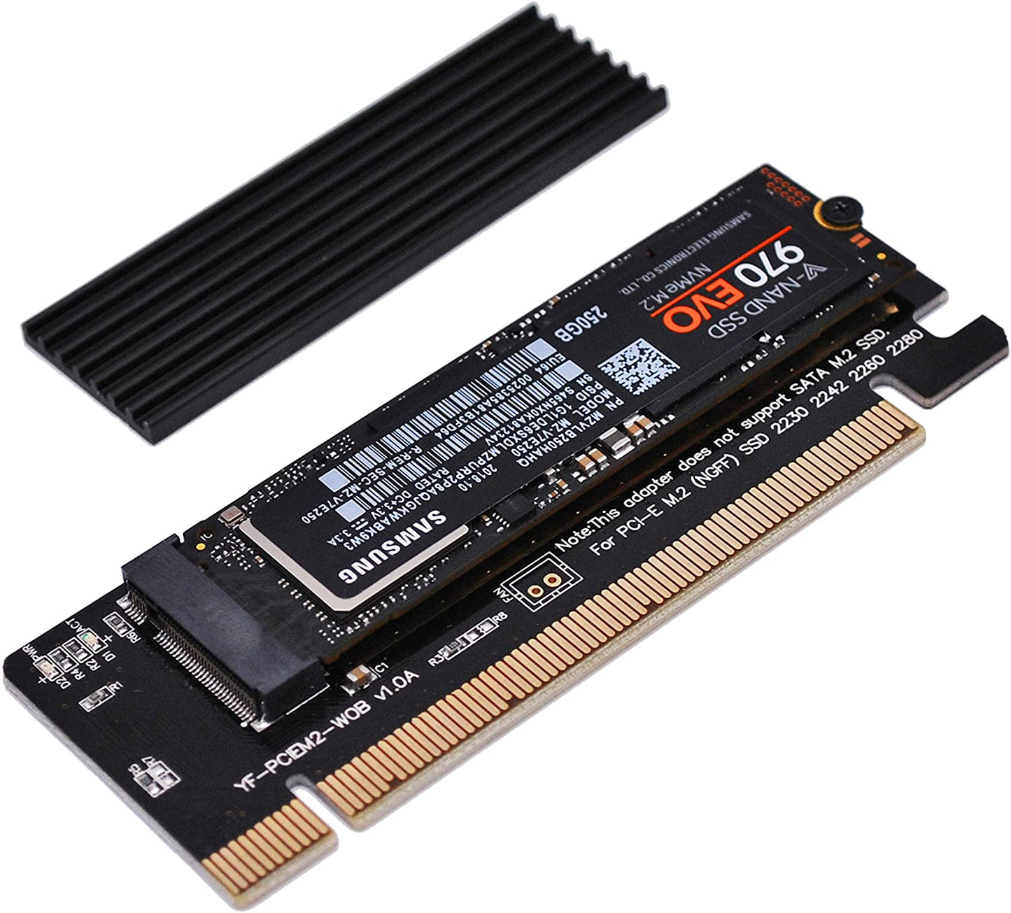M.2 NVMe SSD PCIe 4.0 Adapter