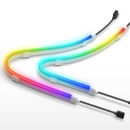 Premium PC ARGB Lighting Strip and Mounting Clip