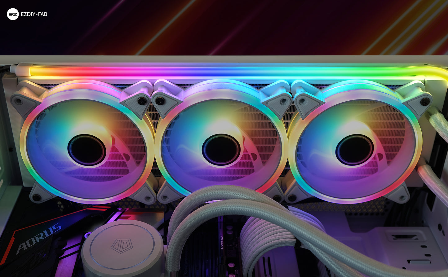 Premium PC ARGB Lighting Strip and Mounting Clip