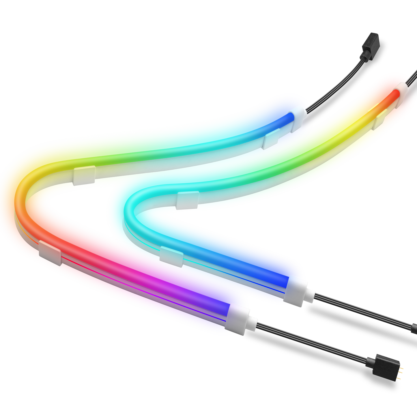 Premium PC ARGB Lighting Strip and Mounting Clip
