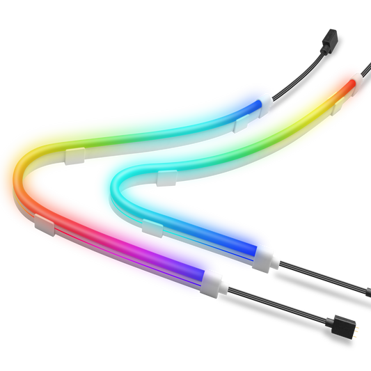 Premium PC ARGB Lighting Strip and Mounting Clip